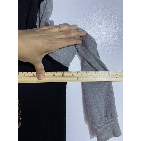 Rare Victoria Secret Pink Hoodie Joggers XS SET Campus 86 Sequin Bling 1/4 Zip - Picture 11 of 16